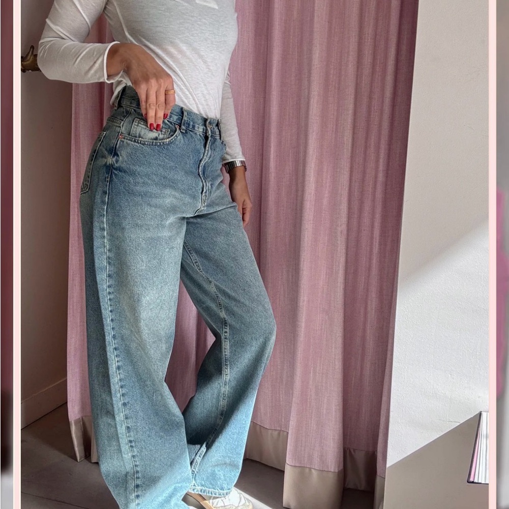 New Light Blue Flare Jeans